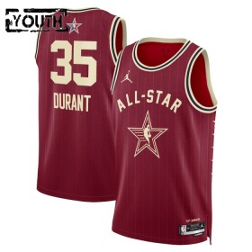 Barn All-Star 2024 Tröja Western Conference Kevin Durant Röd Swingman